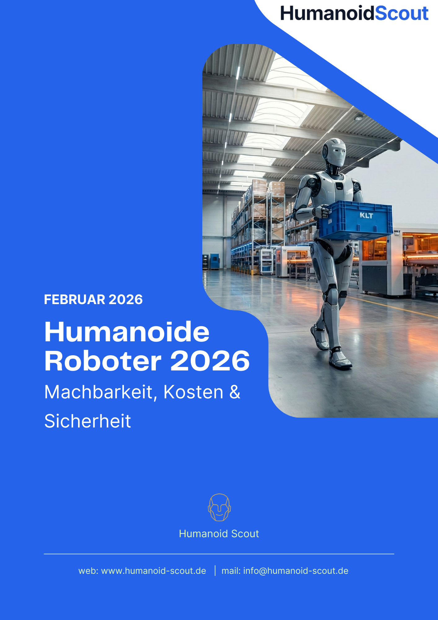 Report Cover: Humanoide Roboter 2026